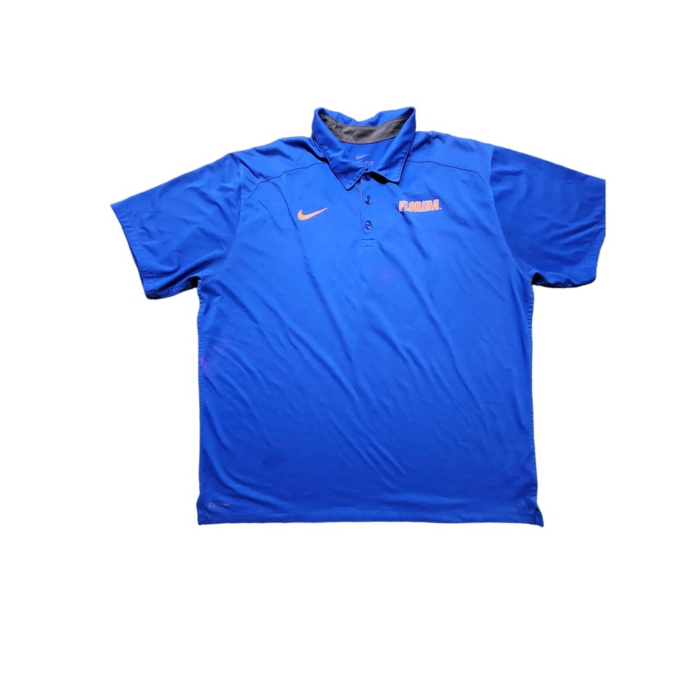 Florida gators Nike 2Xl polo blue tee - Picture 1 of 3